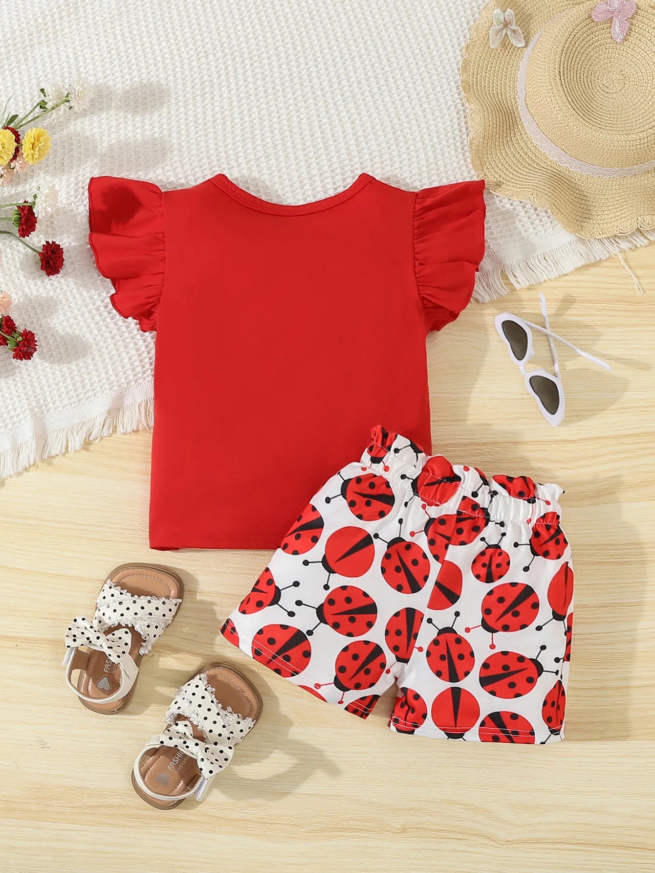 Little Ladybug Set – Bold, Fun & Full of Personality 🐞❤️