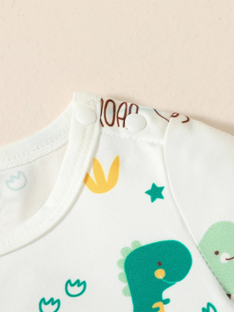 Dino Explorer Baby Set – Playful, Stretchy & Roar-some Adventure 🦕🌿