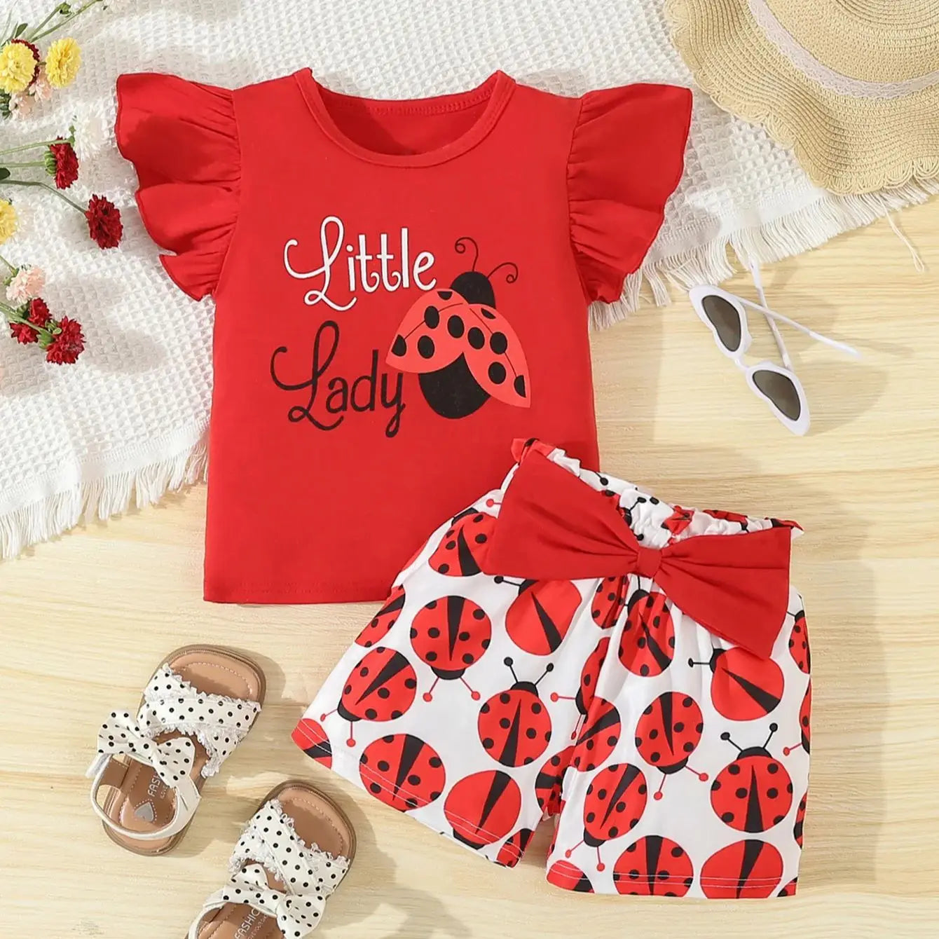 Little Ladybug Set – Bold, Fun & Full of Personality 🐞❤️