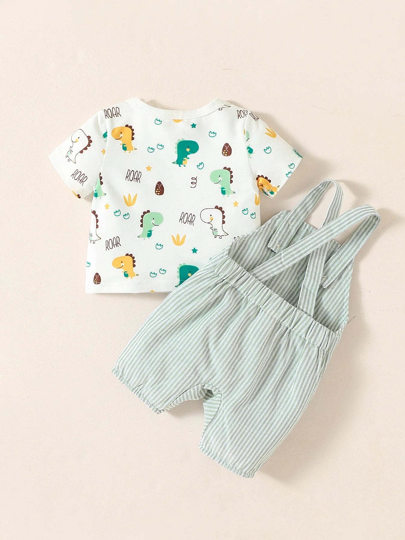 Dino Explorer Baby Set – Playful, Stretchy & Roar-some Adventure 🦕🌿
