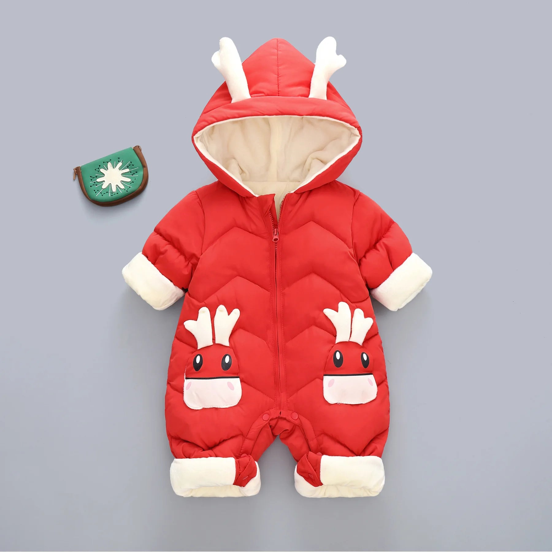 Baby Reindeer Winter Snowsuit – Cosy, Playful & Perfectly Snuggly ❄️🦌