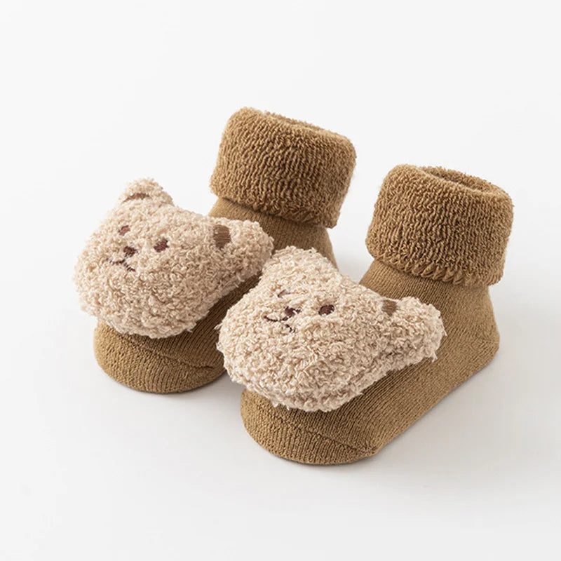 Teddy Baby Socks – Cosy, Playful & Non-Slip 🧸🧦