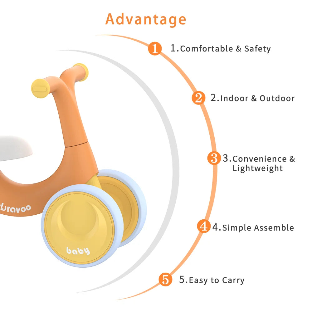 Baby Balance Bike – Safe, Fun & Confidence-Boosting 🚲✨