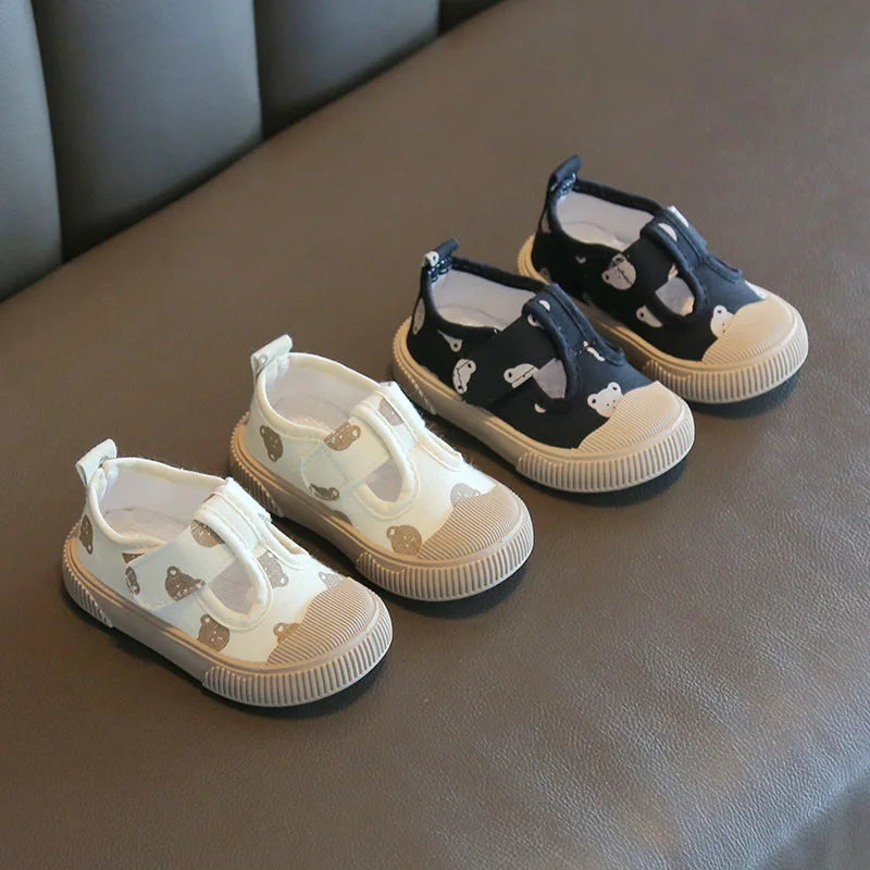 Baby Canvas Shoes – Soft, Comfy & Adorable 🐻👶