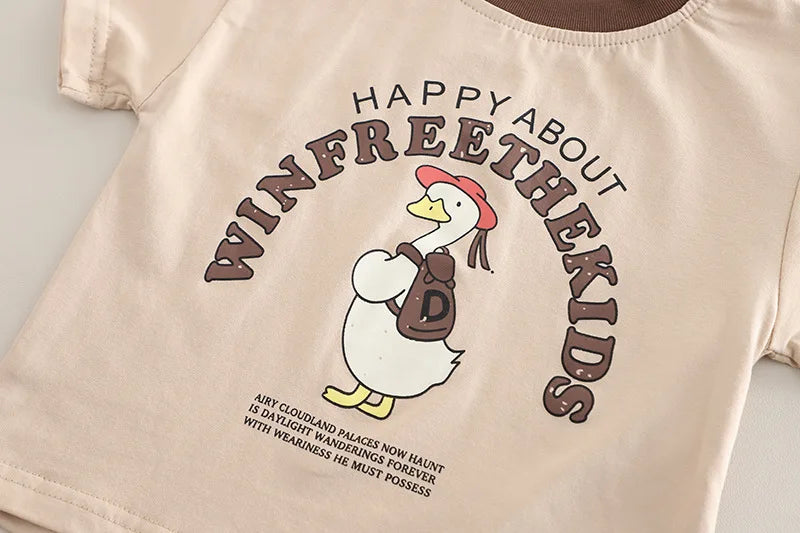 Duckie Dungaree Set – Playful, Comfy & Full of Character 🐥👕