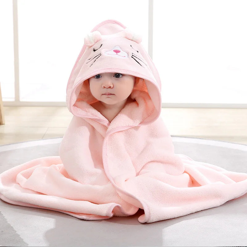 Animal Hooded Baby Towel β Cosy, Adorable & Full of Character πΎπ