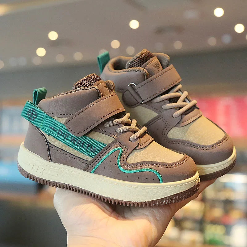 Kids High-Top Trainers – Comfy, Durable & Stylish 👟✨