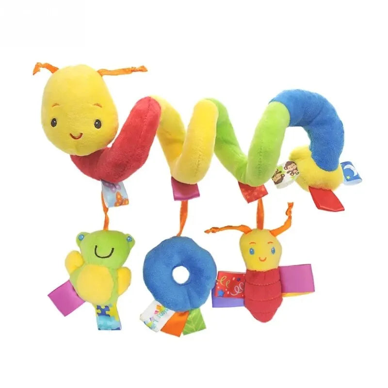 Sensory Spiral Activity Toy – Colourful, Engaging & Baby-Friendly 🐛🌈
