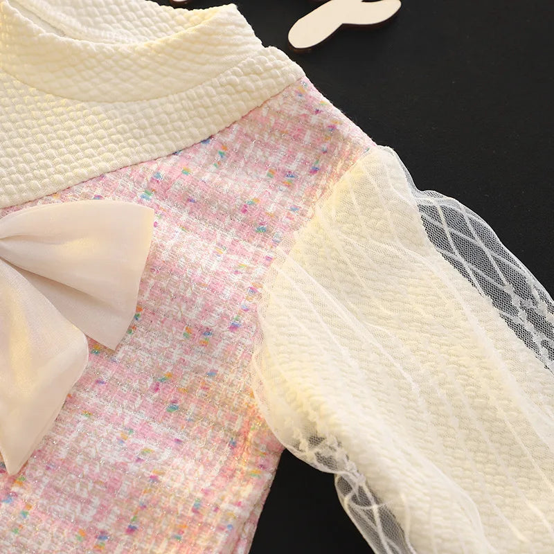 Pearl Pocket Dress – Elegant, Textured & Full of Grace 🎀✨