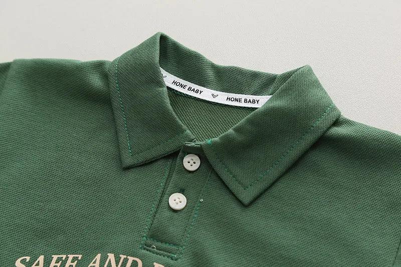 Safe & Peaceful Polo Set β Comfy, Playful & Everyday Ready π»β¨