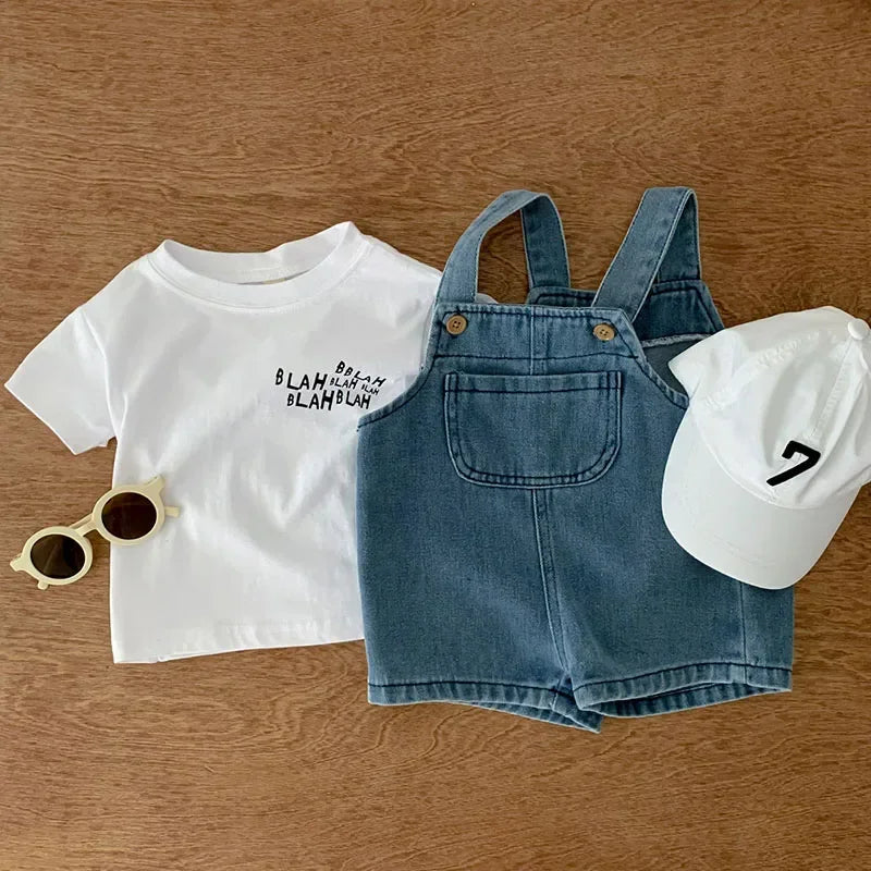 Casual Denim Set – Relaxed, Playful & Made for Little Explorers 👶💙