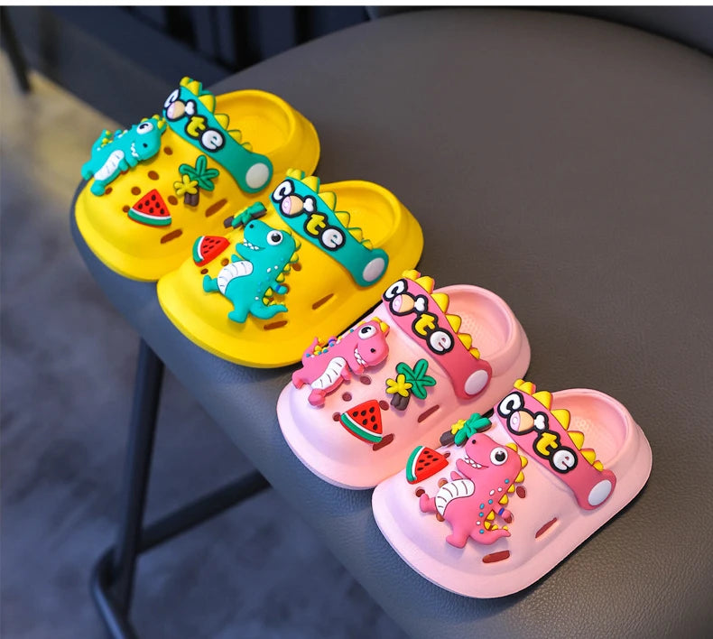 Kids Dinosaur Sandals – Colourful, Comfy & Roarsome! 🦖🍉