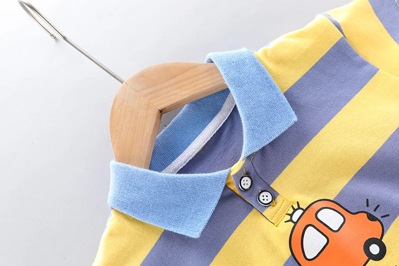 Lucky Kid Polo Set β Playful, Cool & Comfortable πβ¨
