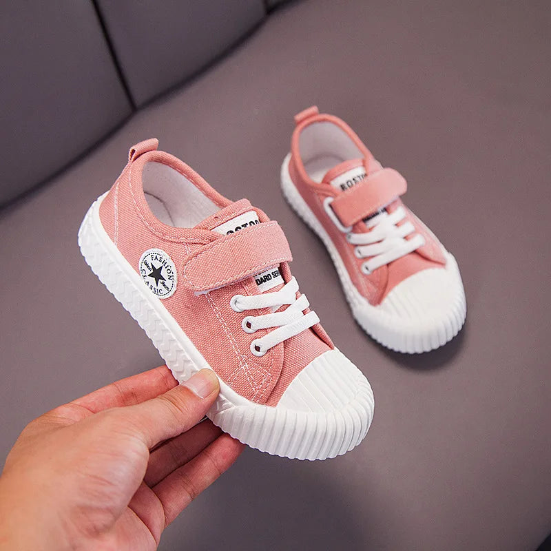 Toddler Canvas Trainers – Colourful, Comfy & Everyday-Ready 👟🌈