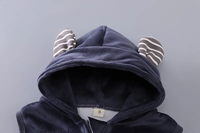 3-Piece Dog Ear Baby Outfit β Cosy, Playful & Paw-sitively Adorable πΎπΆ