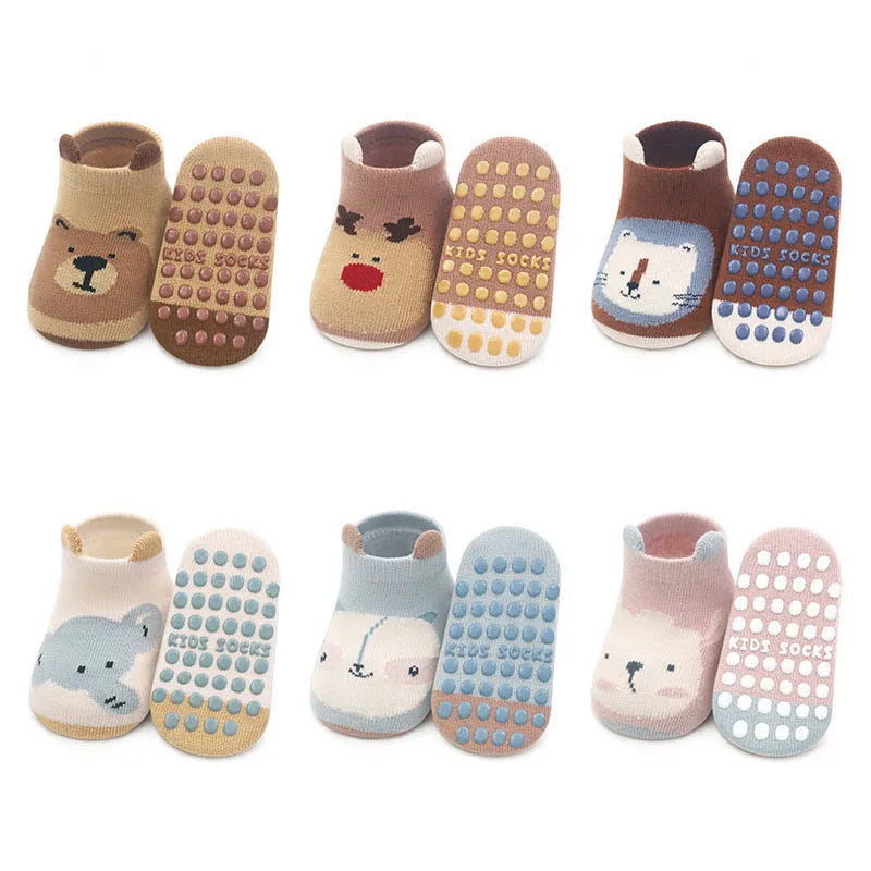 Baby Anti-Slip Socks – Soft, Safe & Full of Fun 🧦✨