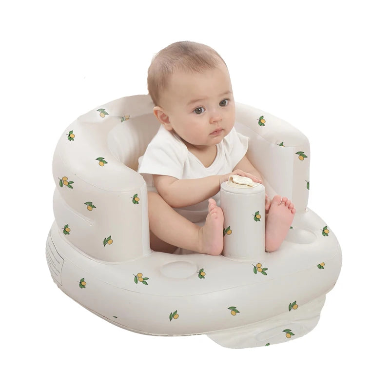 Baby Inflatable Seat – Comfy, Safe & Adorably Practical 🐻✨