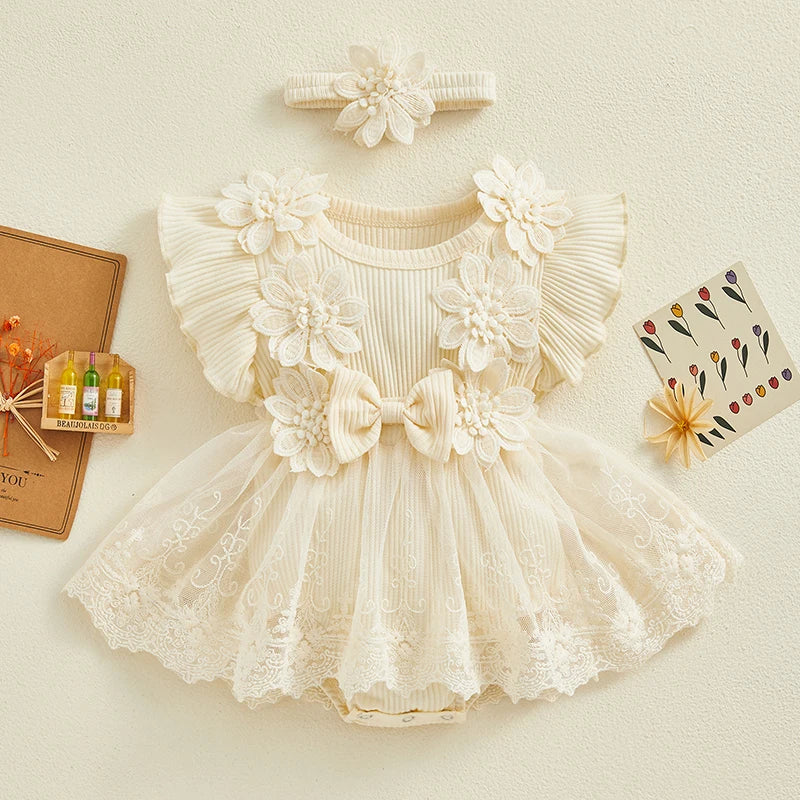 Baby Lace Party Dress – Elegant, Delicate & Charming ✨👶