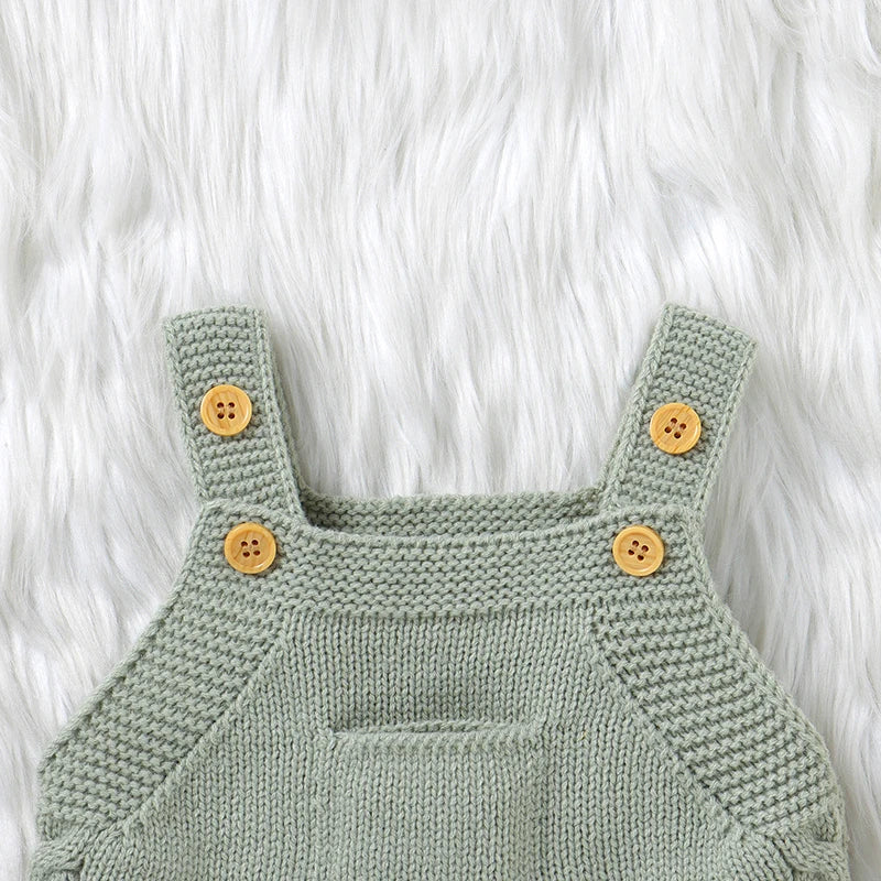 Knitted Baby Dungarees – Cosy, Stylish & Adorable ❄👶