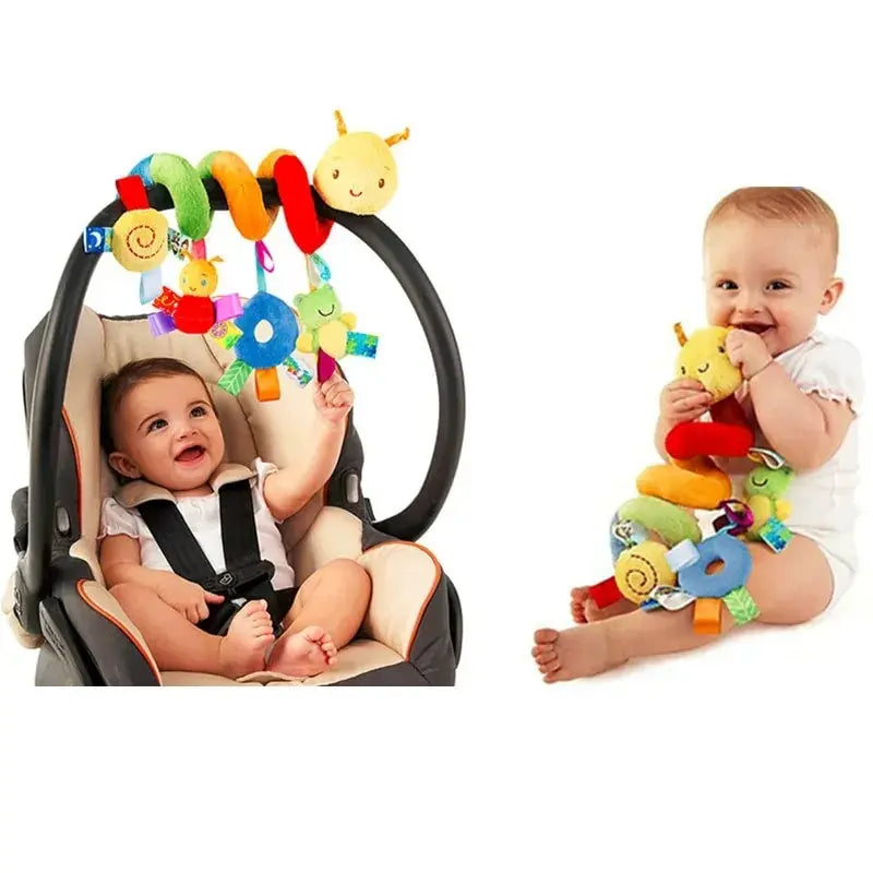 Sensory Spiral Activity Toy – Colourful, Engaging & Baby-Friendly 🐛🌈