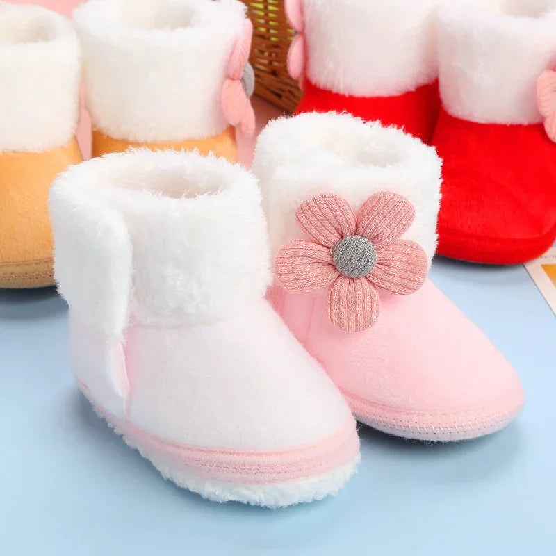 Baby Flower Booties – Cosy, Adorable & Perfect for Little Feet 🌸👶