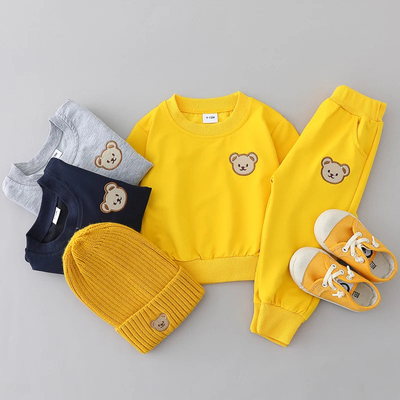 Teddy Bear Tracksuit Set – Cosy, Cheerful & Full of Charm 🧸✨