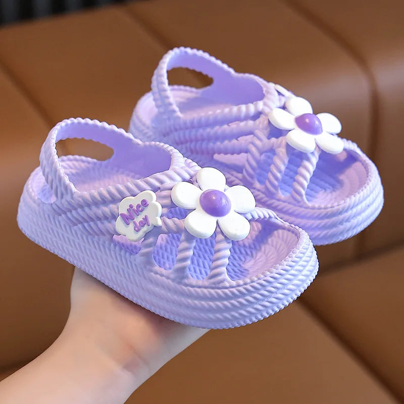 Daisy Summer Sandals – Soft, Cute & Easy to Wear 🌼👣