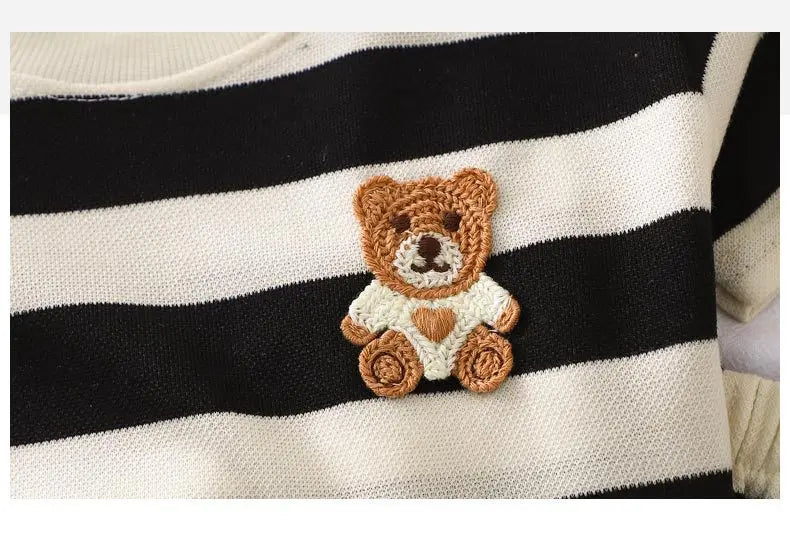 Striped Teddy Set β Playful, Stylish & Comfortable π»β¨