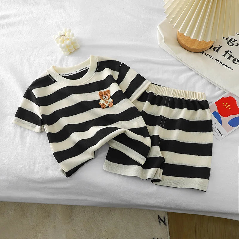 Striped Teddy Set β Playful, Stylish & Comfortable π»β¨