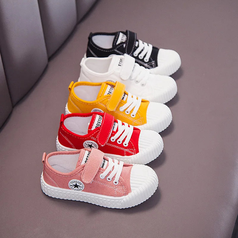Toddler Canvas Trainers – Colourful, Comfy & Everyday-Ready 👟🌈