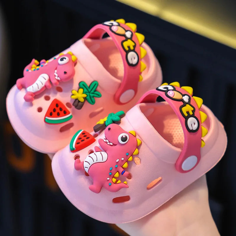 Kids Dinosaur Sandals – Colourful, Comfy & Roarsome! 🦖🍉