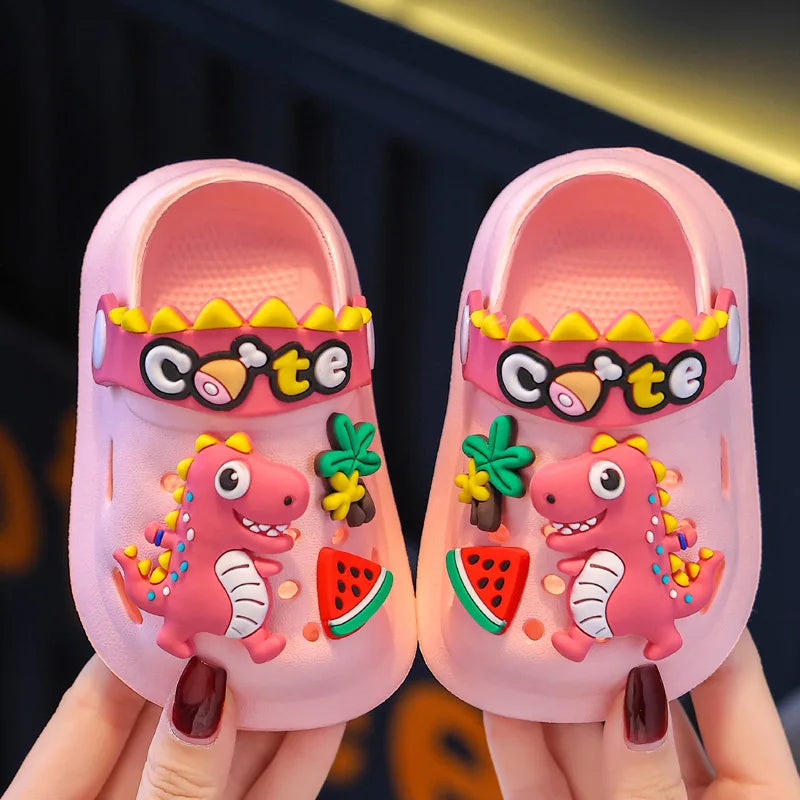 Kids Dinosaur Sandals – Colourful, Comfy & Roarsome! 🦖🍉