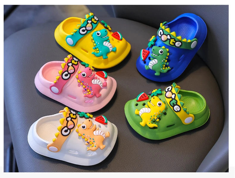 Kids Dinosaur Sandals – Colourful, Comfy & Roarsome! 🦖🍉