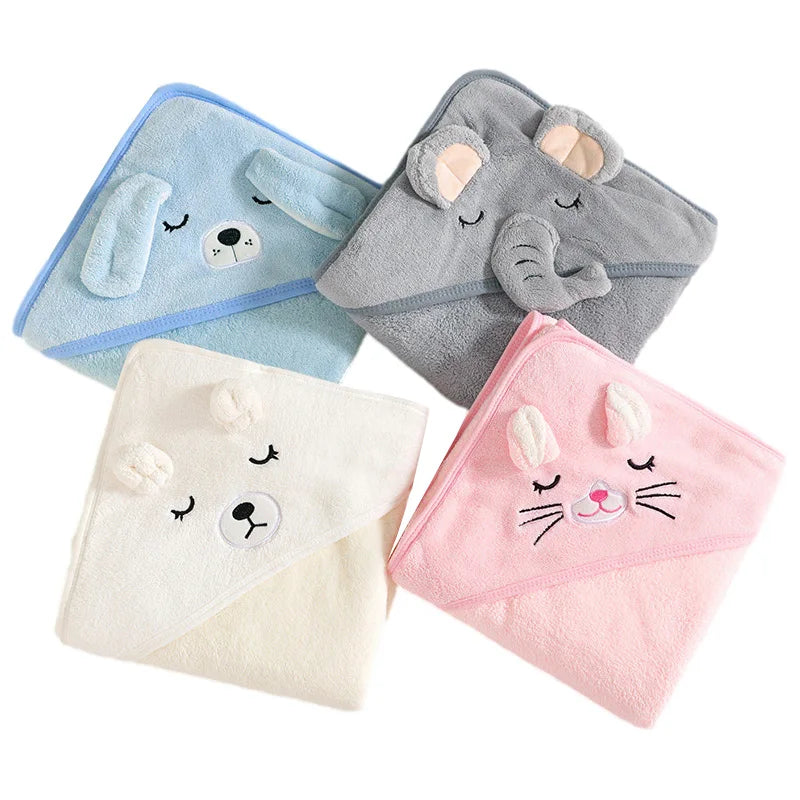 Animal Hooded Baby Towel β Cosy, Adorable & Full of Character πΎπ