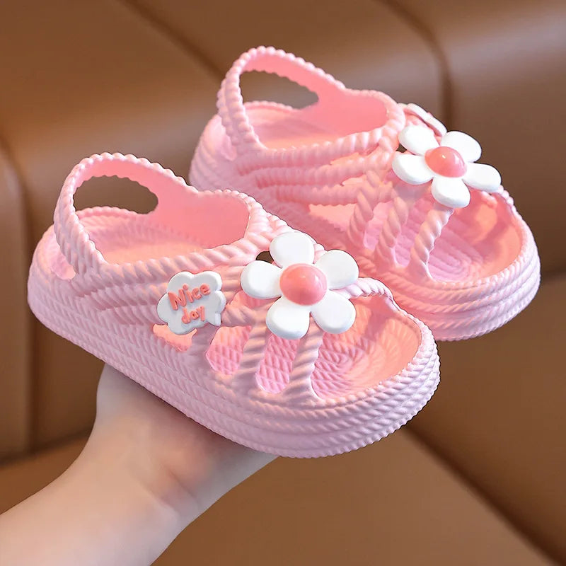 Daisy Summer Sandals – Soft, Cute & Easy to Wear 🌼👣