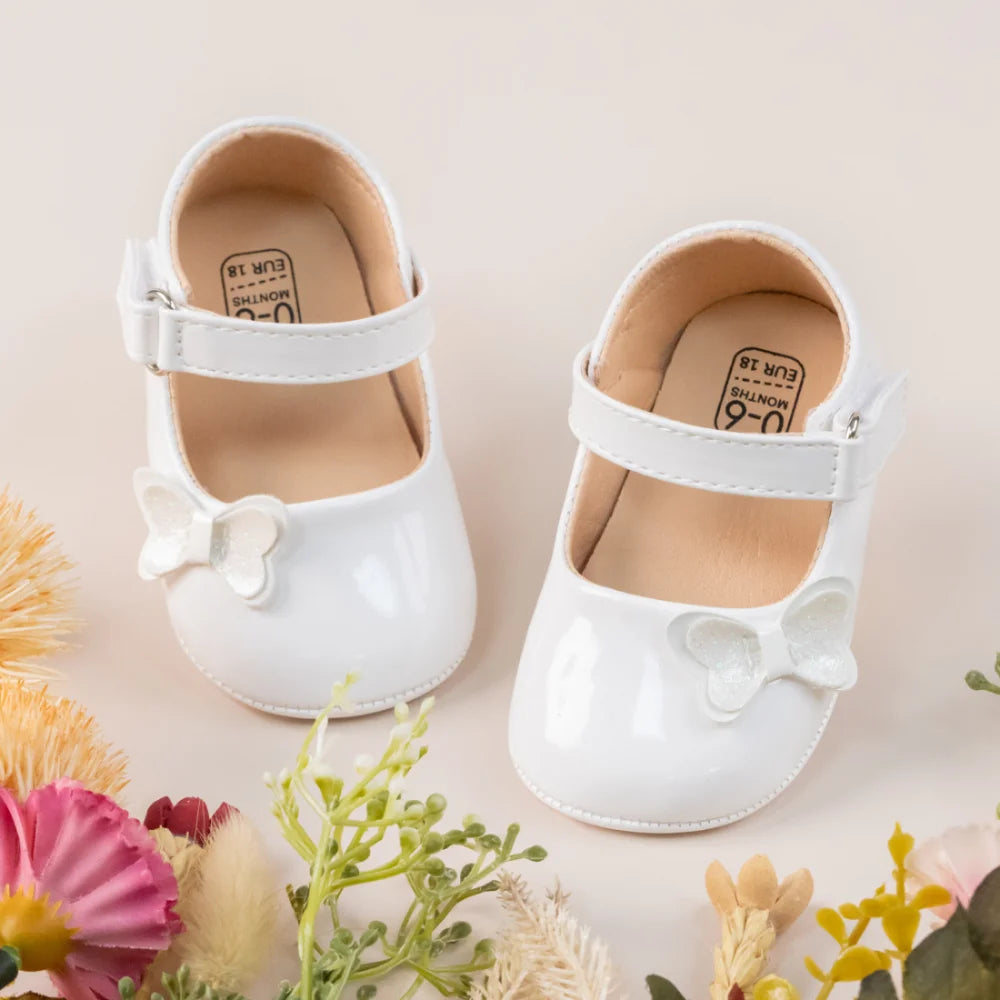 Baby Bow Ballerina Shoes – Elegant, Comfortable & Charming 🎀👶