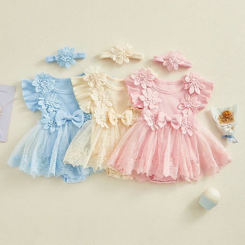 Baby Lace Party Dress – Elegant, Delicate & Charming ✨👶