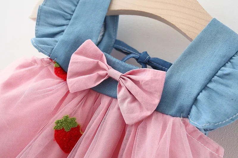 Strawberry Princess Dress – Sweet, Playful & Full of Charm 🍓👗