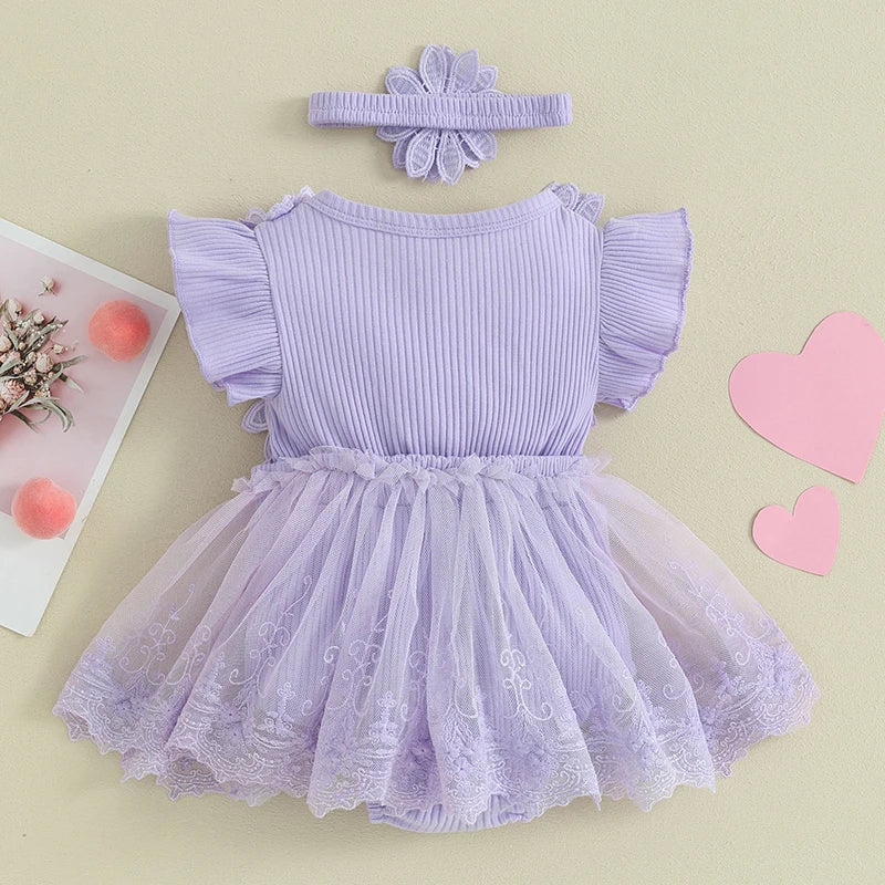 Baby Lace Party Dress – Elegant, Delicate & Charming ✨👶