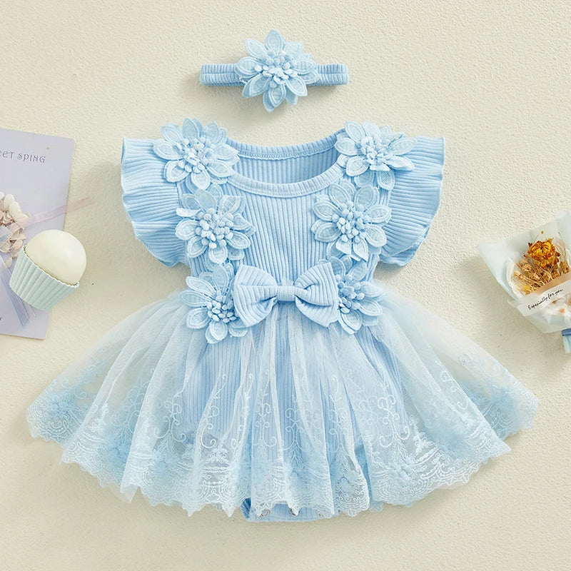 Baby Lace Party Dress – Elegant, Delicate & Charming ✨👶
