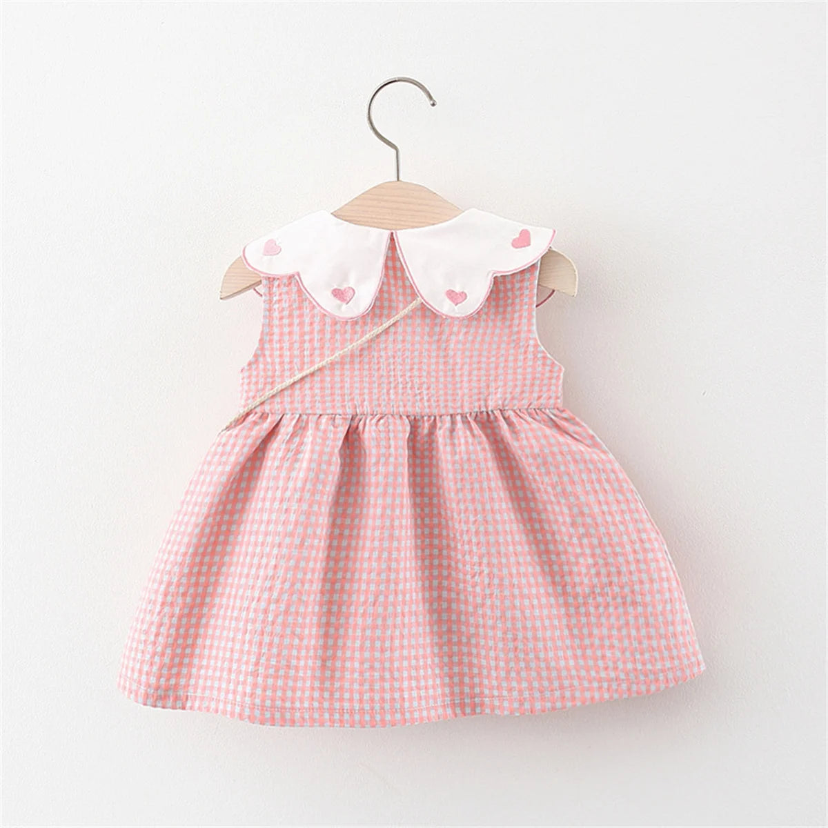 Heart Collar Dress Set – Sweet, Charming & Full of Love 💕👗