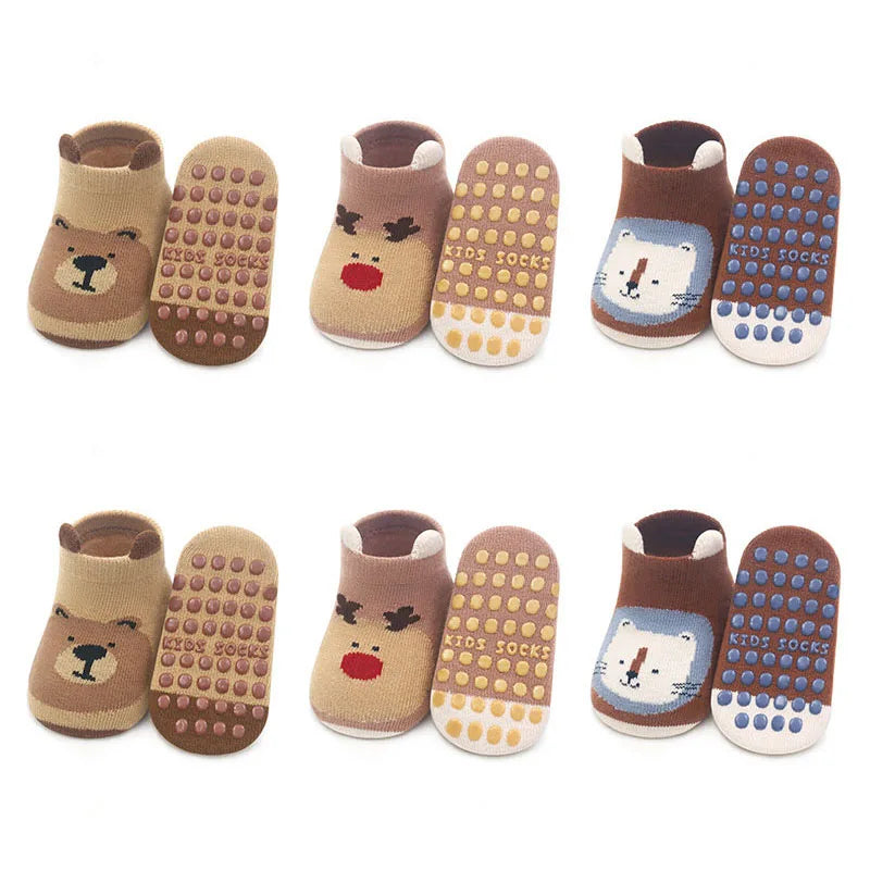 Baby Anti-Slip Socks – Soft, Safe & Full of Fun 🧦✨