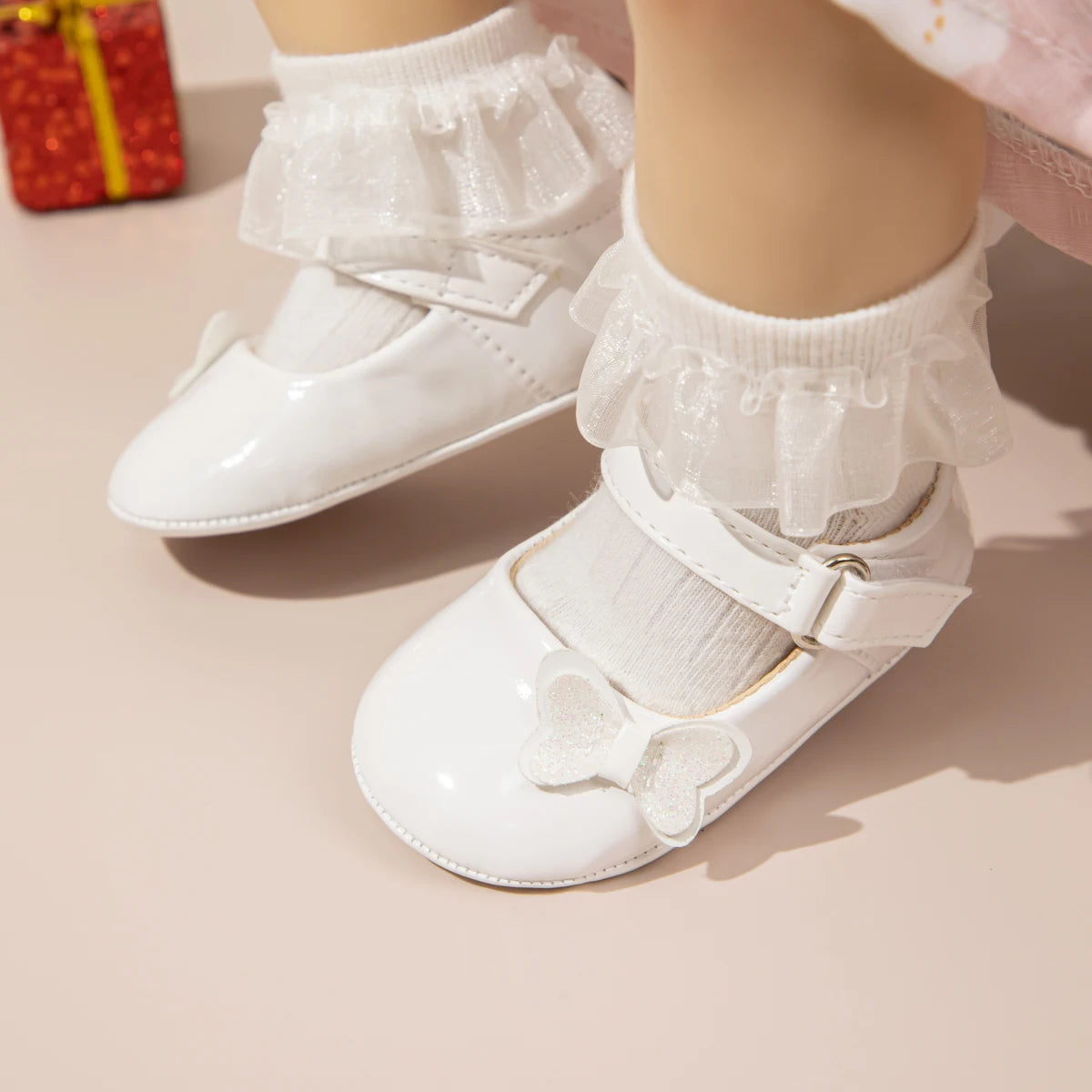 Baby Bow Ballerina Shoes – Elegant, Comfortable & Charming 🎀👶
