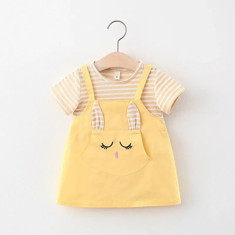 Bunny Pocket Dress – Adorable, Playful & Effortlessly Cute 🐰🌈