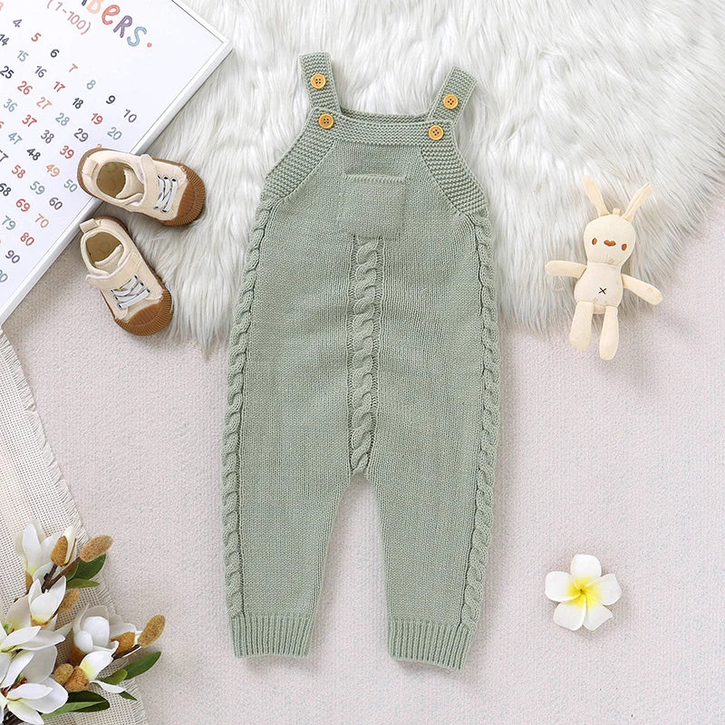 Knitted Baby Dungarees – Cosy, Stylish & Adorable ❄👶