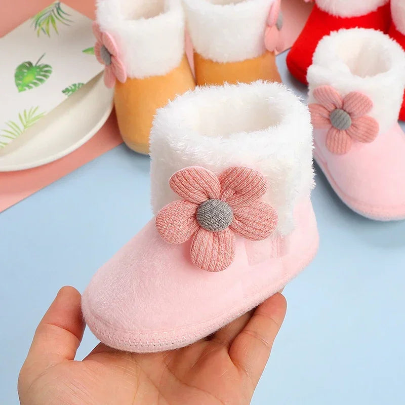 Baby Flower Booties – Cosy, Adorable & Perfect for Little Feet 🌸👶