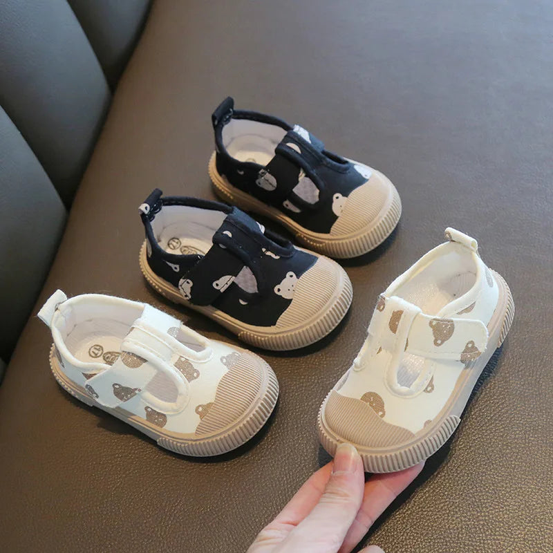 Baby Canvas Shoes – Soft, Comfy & Adorable 🐻👶
