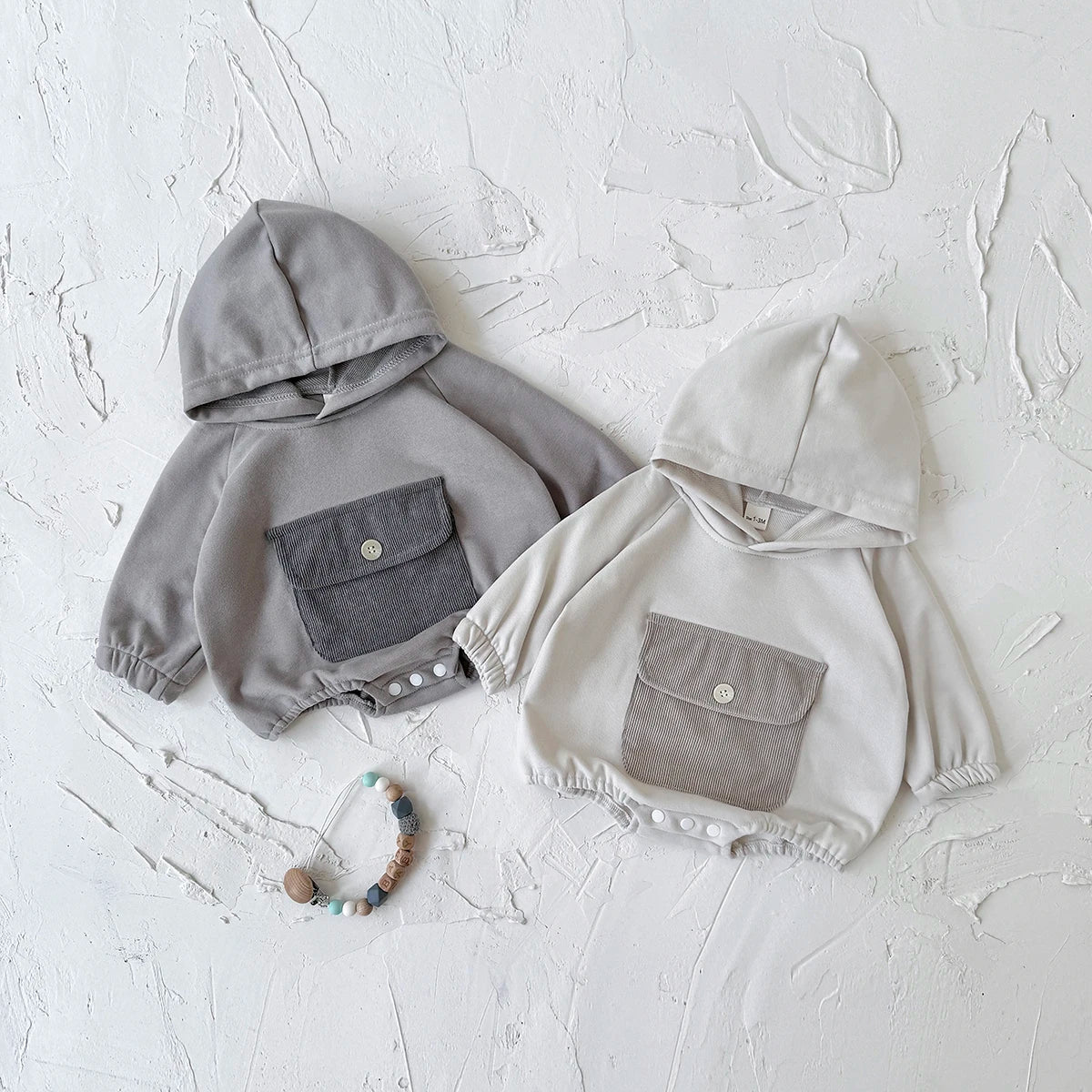 Pocket Hoodie Onesie – Cosy, Cool & Perfectly Practical 🍂👶