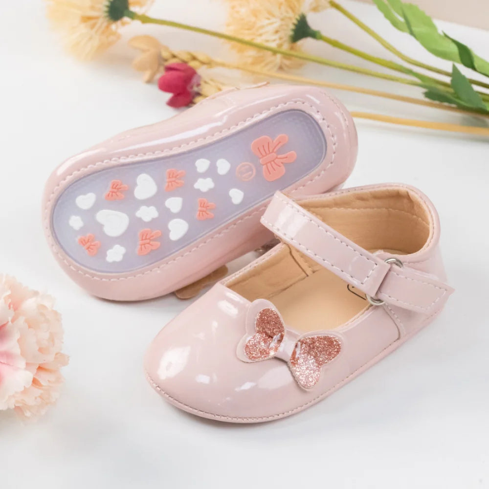 Baby Bow Ballerina Shoes – Elegant, Comfortable & Charming 🎀👶