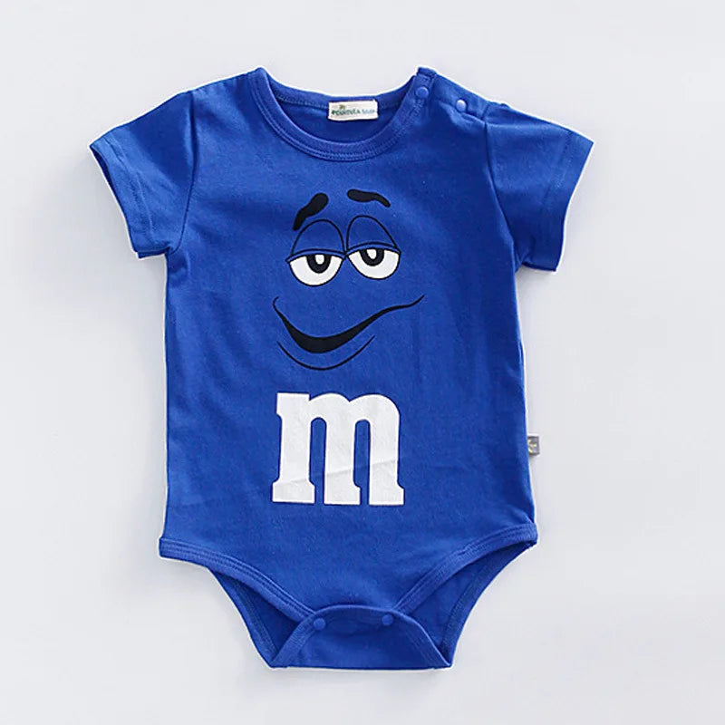 M&M Baby Romper – Colourful, Playful & Full of Personality 🍬👶